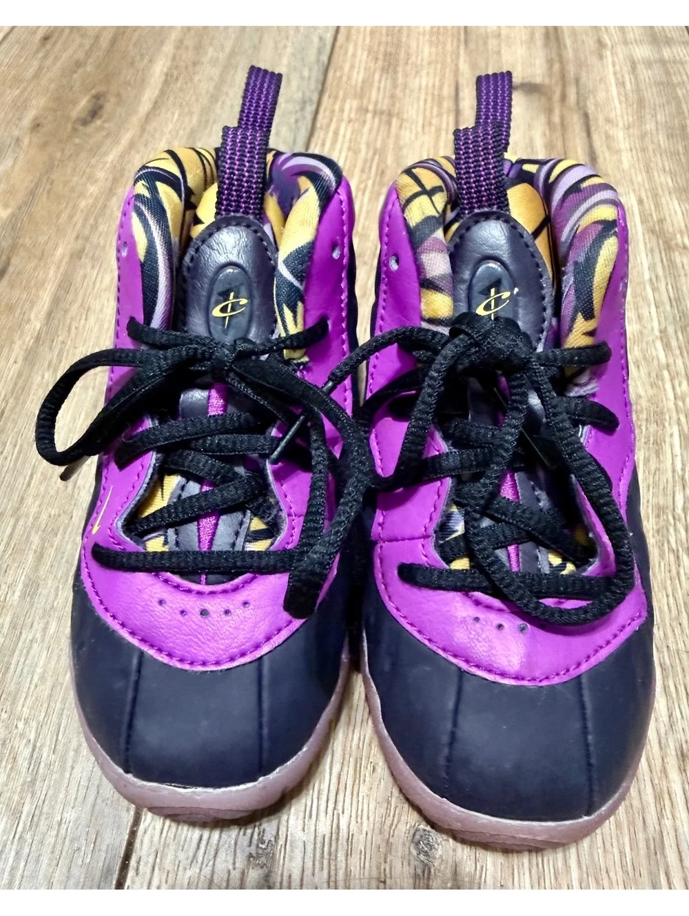 Nike Little Posite One DQ6213-500 Purple Pink Sneakers Shoes US Baby Toddler 7C